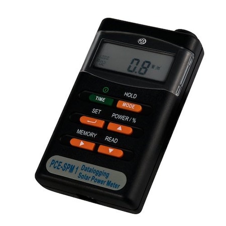 Pce Instruments Solar Mearsuing Device, 0 to 2000 W PCE-SPM 1